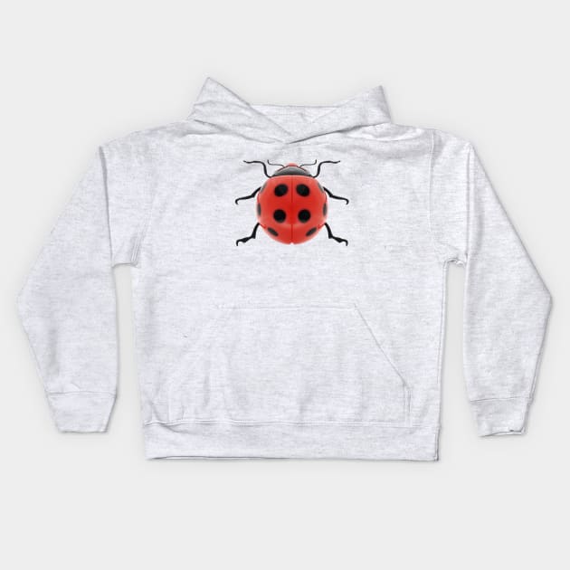 ladybird Kids Hoodie by rheyes